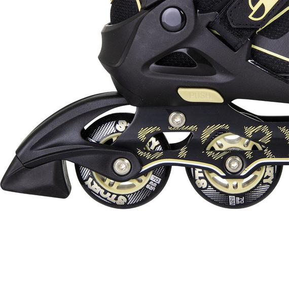 Rolki regulowane Story Fusion Adjustable Inline Skates Złoty