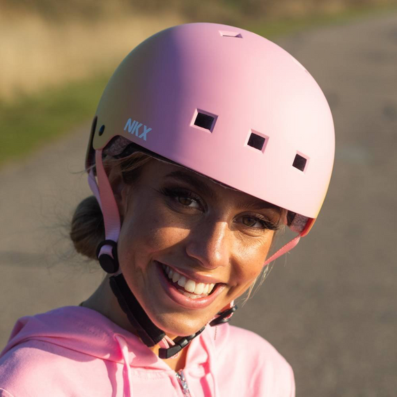 Kask Na Deskorolkę Hulajnogę NKX Brain Saver Pastel Fade