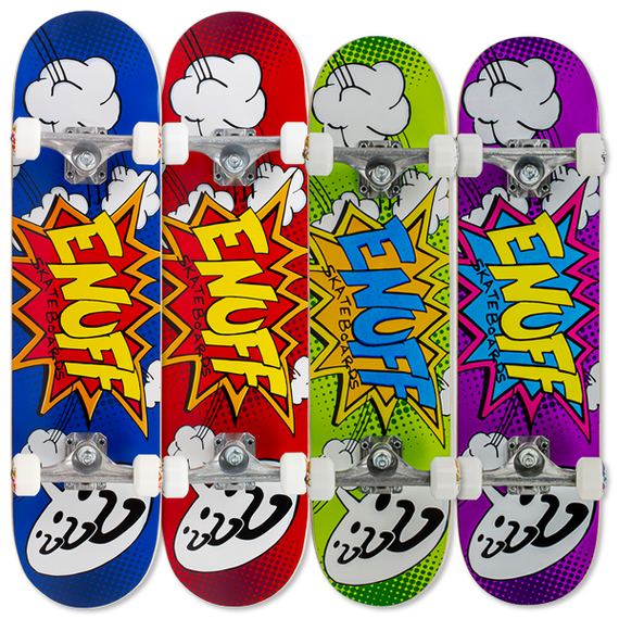 Deskorolka Enuff POW II Mini Fioletowa 7.25"