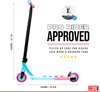 Hulajnoga Wyczynowa CORE CL1 Complete Stunt Scooter Różowo-Turkusowy wys. 85 cm
