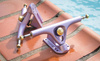 Trucki do longboardu Paris V3 180 mm 50° Longboard Trucks Purple Tide