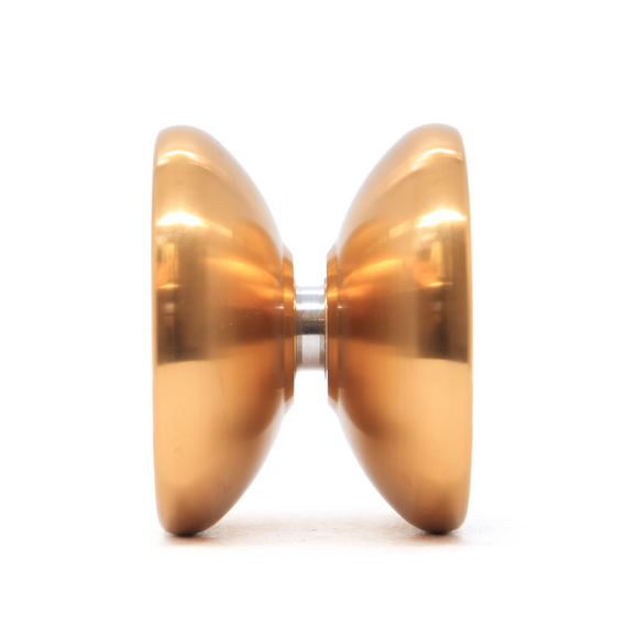 Yoyo dla zaawansowanych YoYoFactory Axolotl Metal Złoty 