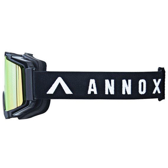 Gogle na snowboard i narty Annox Team Adult RevoGold/Black