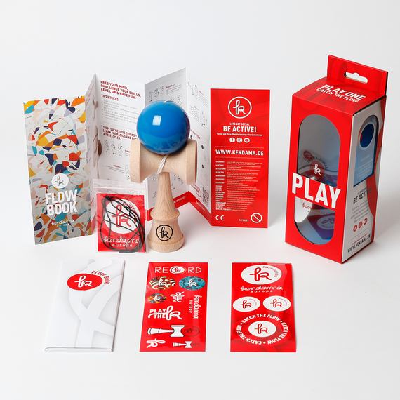Kendama Europe Play One Niebieski