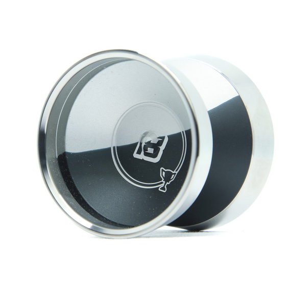 Yoyo dla zaawansowanych YoYoFactory Beyond Champion Collections Czarno-Srebrny