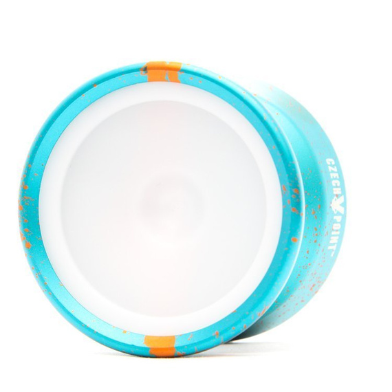 Yoyo Metalowe Yoyo CzechPoint Pivot - Aqua Orange White