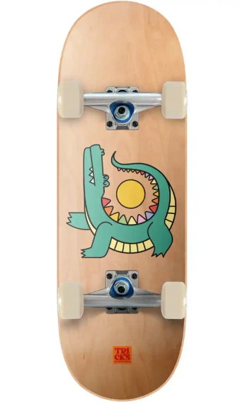 Deskorolka dla dzieci Tricks MINI Crocodile 7.87”