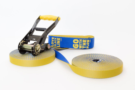 Taśma Slackline Gibbon Flow Line X13 25m SET