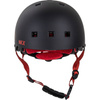 Kask Na Deskorolkę Hulajnogę NKX Brain Saver Czarno-Czerwony