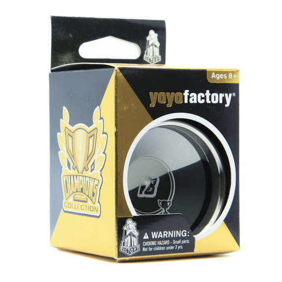 Yoyo dla zaawansowanych YoYoFactory Beyond Champion Collections Czarno-Srebrny