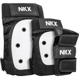 Zestaw ochraniaczy NKX 3-Pack Pro Czarno-Białe M