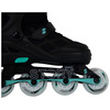 Rolki regulowane Story Midnight Adjustable Inline Skates Czarno-Miętowy LED