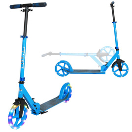 Hulajnoga Transportowa z dużymi kołami Story Urban GO! Niebieski LED