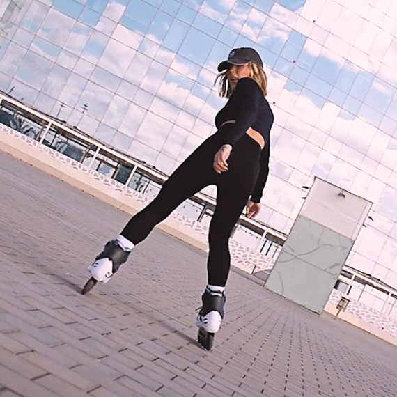 Rolki Story Demon Inline Skates Czarny 