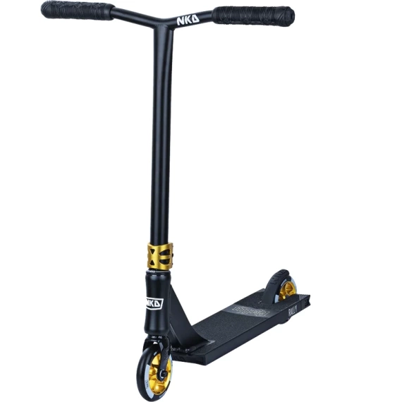 Hulajnoga Wyczynowa NKD Rally V4 XS Czarno-Złota wys. 73 cm