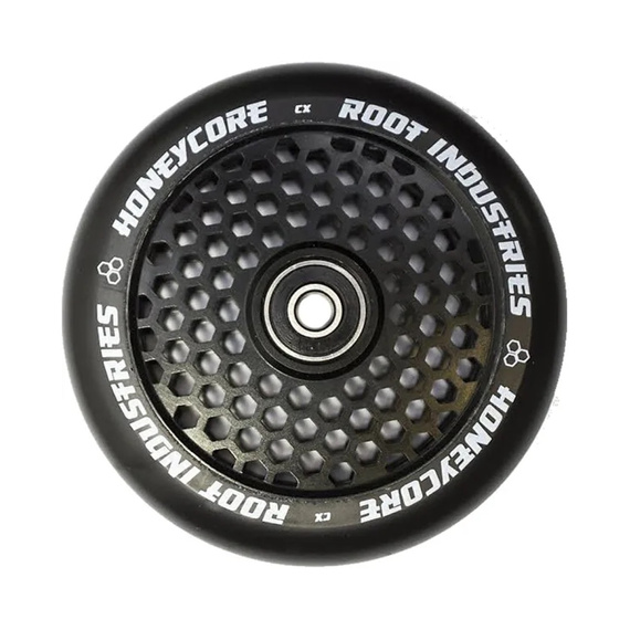 Koła do Hulajnogi Root Industries Honeycore Black Pro Scooter Wheels 2-Pack Czarny 120 mm (2 szt.)