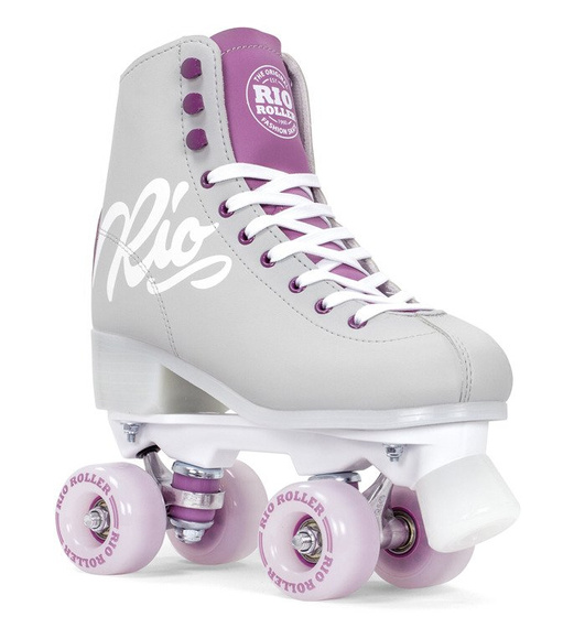 Wrotki RIO ROLLER SCRIPT QUAD SKATES Grey