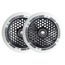 Koła do Hulajnogi Root Industries Honeycore White Pro Scooter Wheels 2-Pack Czarny 110 mm (2 szt.)