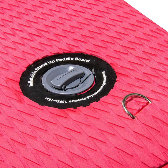 Deska turystyczna SUP pompowana pneumatyczna NKX Windsurf Jasnoczerwono-Niebieski 10'4