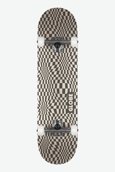 Deskorolka GLOBE G0 Checked Out - Black/Off-White 8.0"