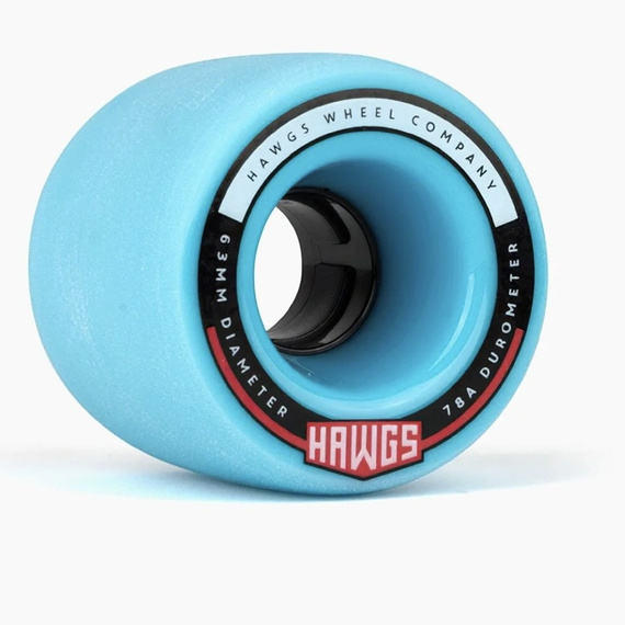 Kółka Longboardowe Hawgs Fatty Niebieski 63 mm 78A