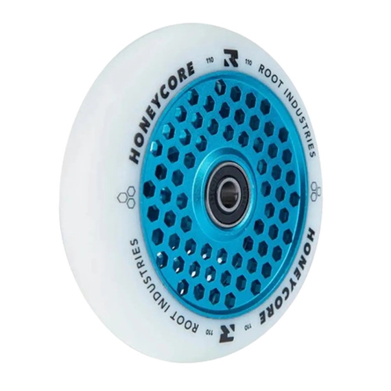 Koła do Hulajnogi Root Industries Honeycore White Pro Scooter Wheels 2-Pack Niebieski 110 mm (2 szt.)