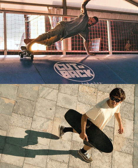 Deska Surfskate Cutback Surfskates Sunny 29" LT