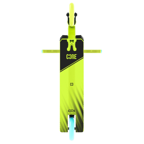 Hulajnoga Wyczynowa CORE CD1 Complete Stunt Scooter Limonkowo-Niebieski wys. 81 cm