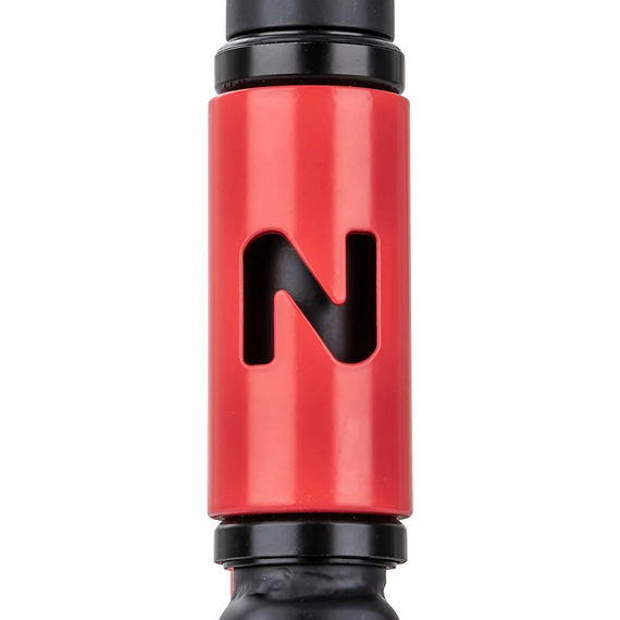 Hulajnoga Wyczynowa Aluminiowa Lekka dla młodych riderów NKD Next Generation Czerwono-Czarny wys. 79,4 cm