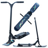 Hulajnoga Wyczynowa na śnieg NKD Pro Snow Stunt Scooter Czarny wys. 87,5 cm