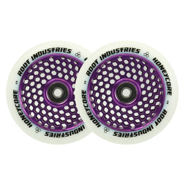 Koła do Hulajnogi Root Industries Honeycore White Pro Scooter Wheels 2-Pack Fioletowy 110 mm (2 szt.)