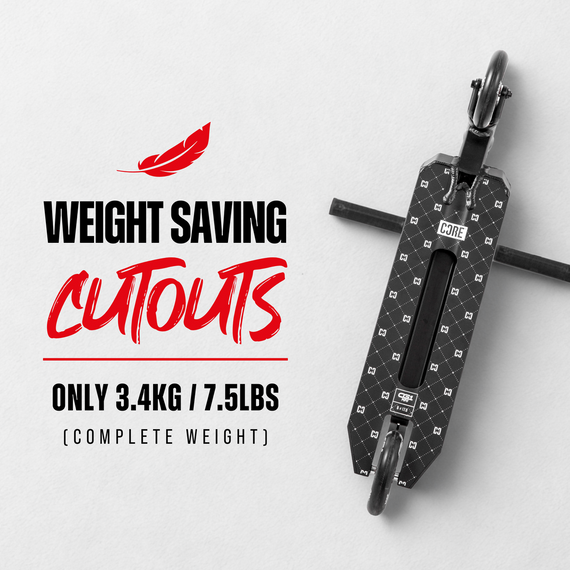 Hulajnoga Wyczynowa CORE CG1 Mini Complete Stunt Scooter Czarny wys. 77 cm