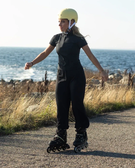 Rolki regulowane Story Fusion Adjustable Inline Skates Czarno-Biały LED