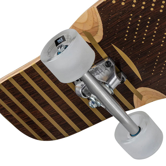 Longboard do Dancingu NKX Vegas Złoty 121 cm