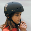 Kask Na Deskorolkę Hulajnogę NKX Brain Saver Czarno-Złoty Skull