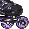 Rolki regulowane Story Fusion Adjustable Inline Skates Fioletowy
