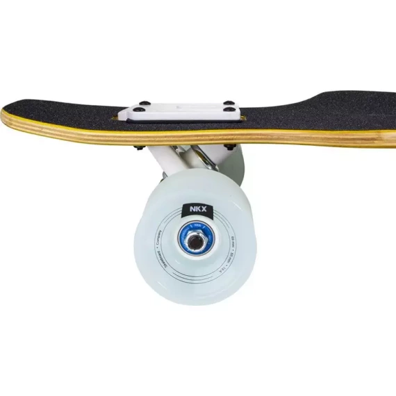 Longboard na początek NKX Fearless Żółty z Klonu Kanadyjskiego 101 cm