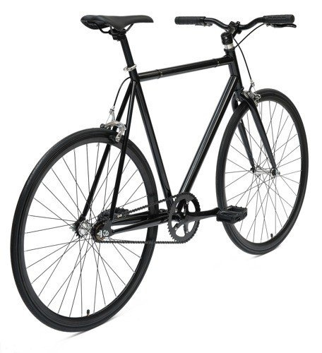 Rower Track Bike Dark Black