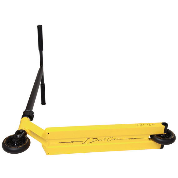 Hulajnoga Wyczynowa NKD IDC Stunt Czarno-Żółty wys. 90 cm