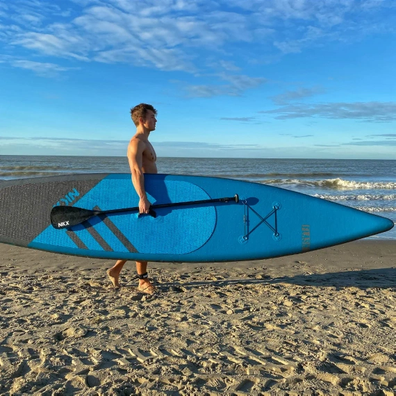 Deska turystyczna SUP pompowana pneumatyczna NKX Flash Glacier Navy  12'6 