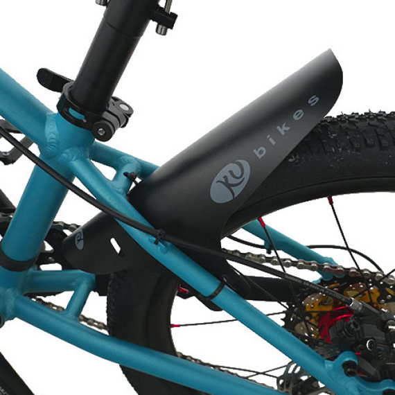 Błotniki do rowerów KUbikes DISC z hamulcami tarczowymi KUbikes Mudguards Czarny