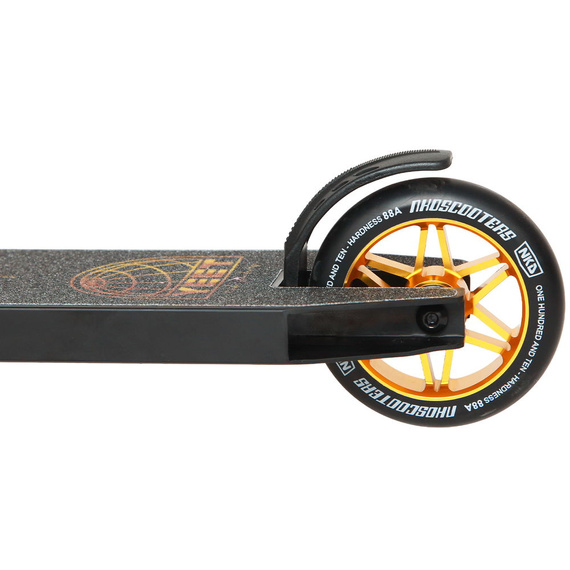 Hulajnoga Wyczynowa NKD YEET Stunt Scooter Czarno-Złoty wys. 85 cm