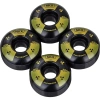 Kółka do deskorolki NKX Candy Series Toxic Czarno-Żółty 53 mm 99A
