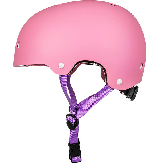 Kask Na Deskorolkę Hulajnogę NKX Brain Saver Różowo-Fioletowy