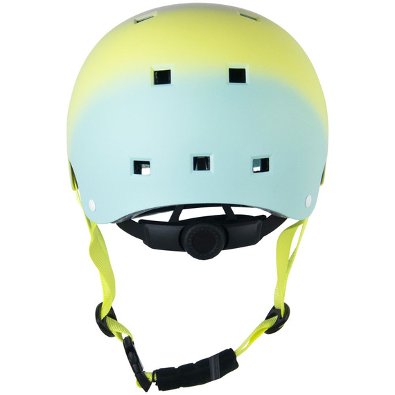 Kask Na Deskorolkę Hulajnogę NKX Brain Saver Saver Candy Fade Niebiesko-Żółty