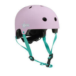 Kask regulowany dla dzieci SFR Adjustable Kids Helmet Różowo-Zielony