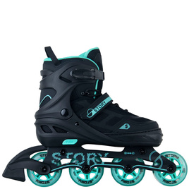 Rolki regulowane Story Fusion Adjustable Inline Skates Miętowy