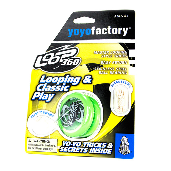 Yoyo do Loopowania YoYoFactory Loop 360 Zielone