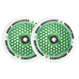 Koła do Hulajnogi Root Industries Honeycore White Pro Scooter Wheels 2-Pack Zielony 110 mm (2 szt.)