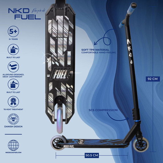 Hulajnoga Wyczynowa NKD Fuel Reflex wys. 92 cm